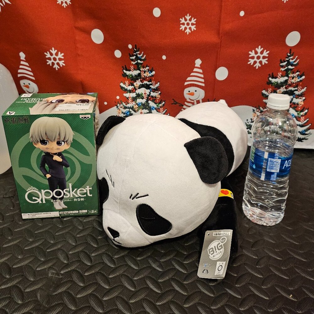 Toge Inumaki Qposket and JJK Panda Plush